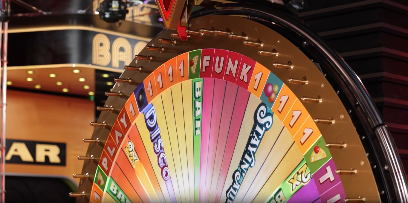Funky Time Live Slot Wheel
