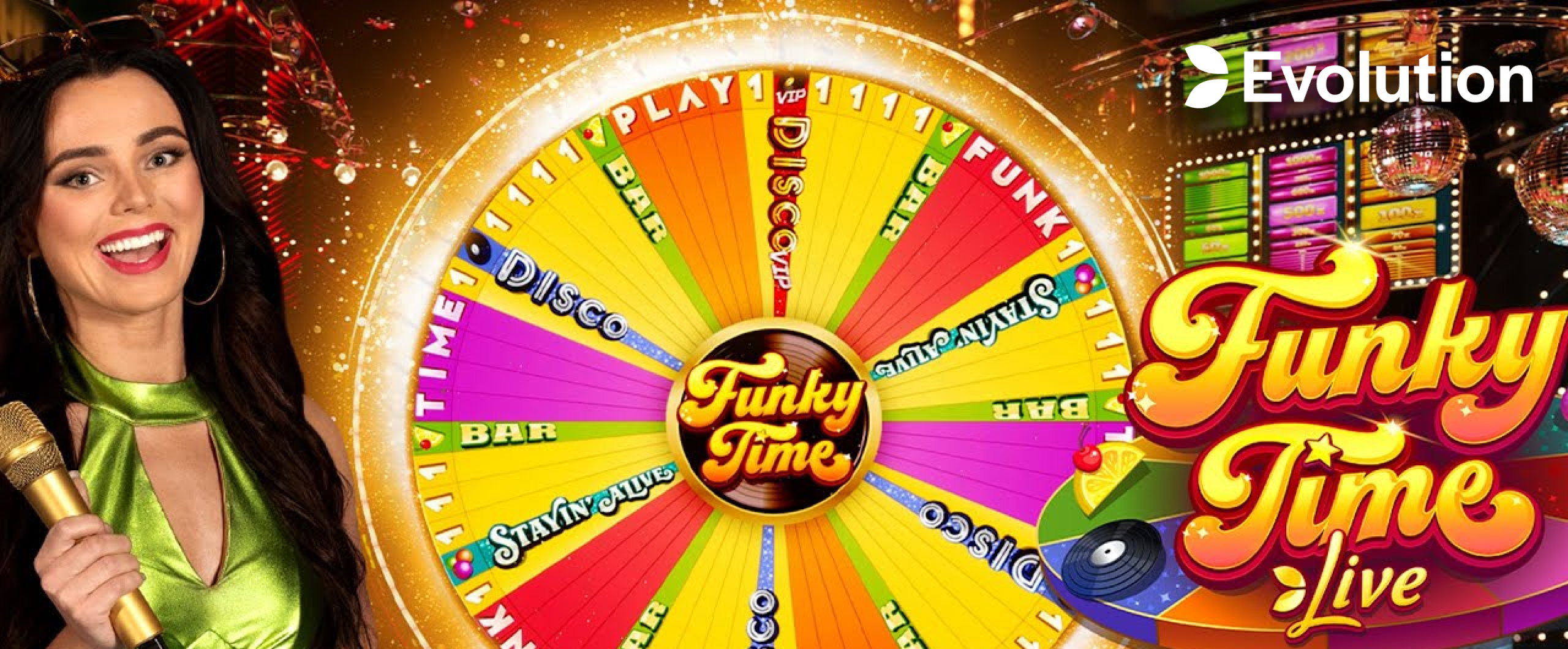 Funky Time Live Slot by Evolution Gaming